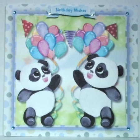 Twins  Birthday Wishes by Hazel Underwood