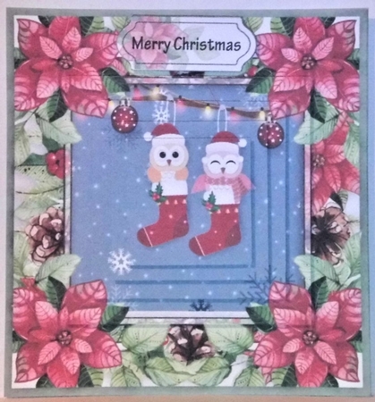 Christmas poinsettia by Hazel Underwood