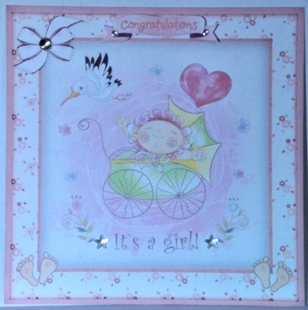 4, Sheet  Beautiful Baby Boy and Girl + 2 Inserts by Hazel Underwood