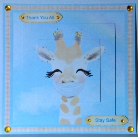 Stay Safe Card Mini Kit & Pyramage by Hazel Underwood