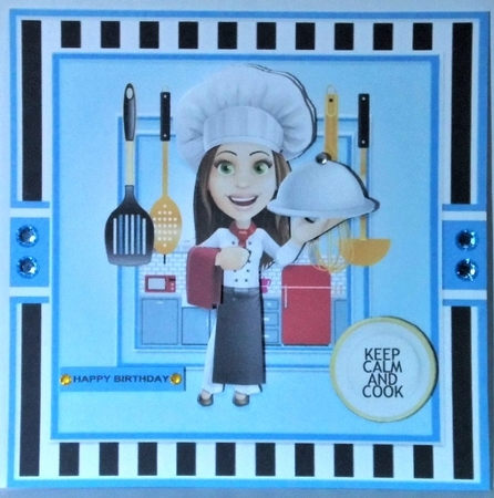 Keep Calm And Cook by Hazel Underwood