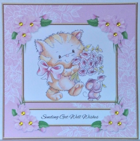 Cute Critters - Get Well Soon by Hazel Underwood