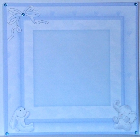 Blank Insert , Blue by Hazel Underwood
