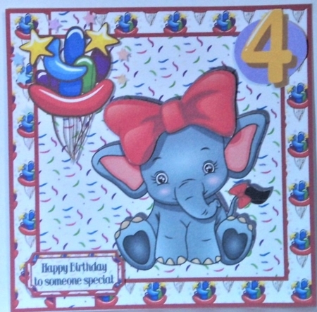 Elephant celebrates by Hazel Underwood