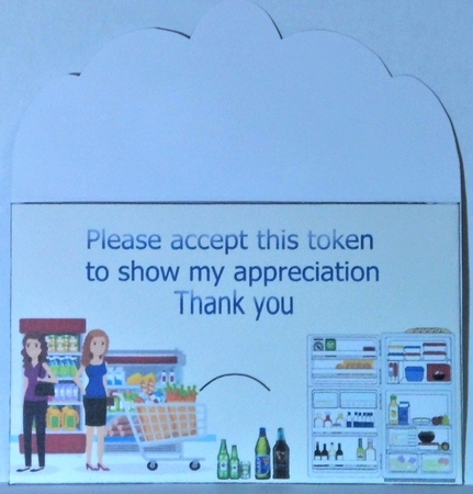 THANKS FOR DOING MY SHOPPING by Hazel Underwood