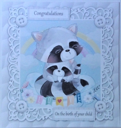 15 8x8 card front unisex baby bumper kit by Hazel Underwood