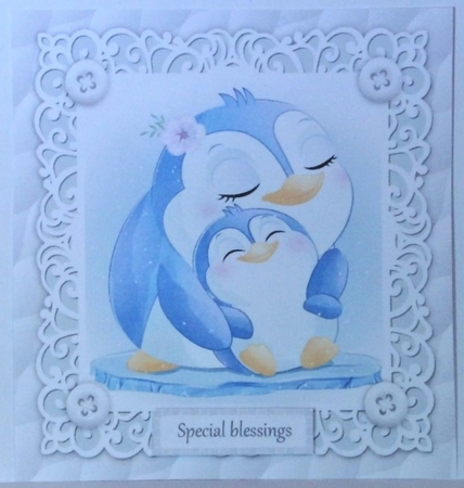 15 8x8 card front unisex baby bumper kit by Hazel Underwood