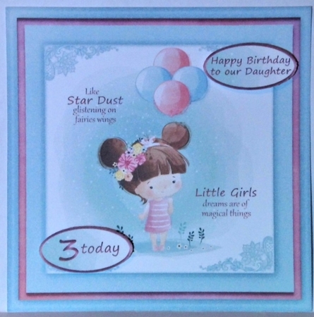 Girl With Balloons Mini Kit by Hazel Underwood