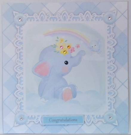 8x8 Baby Boy Animal Bumper Kit  by Hazel Underwood