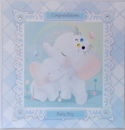 8x8 Baby Boy Animal Bumper Kit  by Hazel Underwood