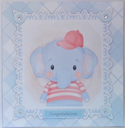8x8 Baby Boy Animal Bumper Kit  by Hazel Underwood