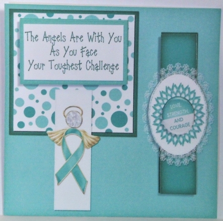 Cancer Support 6 Inch Square Toppers Bumper Kit with Bonus Designs! by Hazel Underwood