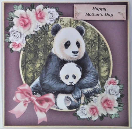 Loving Mum - Panda by Hazel Underwood