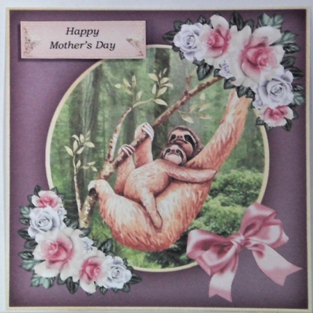Loving Mum - Sloth by Hazel Underwood