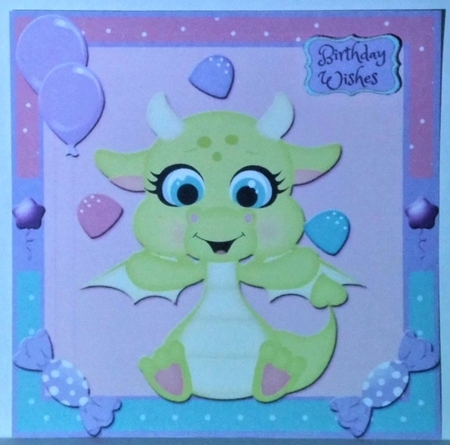 Sweet Dragon Birthday 2 by Hazel Underwood