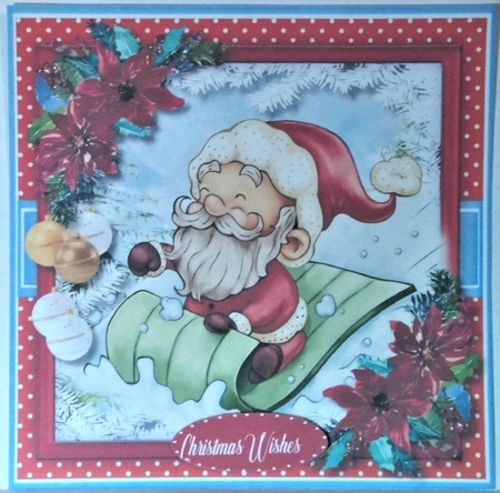 Santas Sleigh Ride  by Hazel Underwood