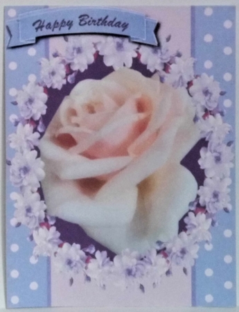 Lovely Rose - Multi Occasions Topper by Hazel Underwood