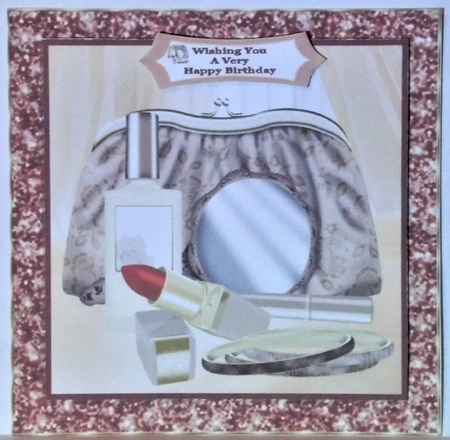 A Ladies Make-Up Essentials 3 - 8x8 Mini Kit by Hazel Underwood