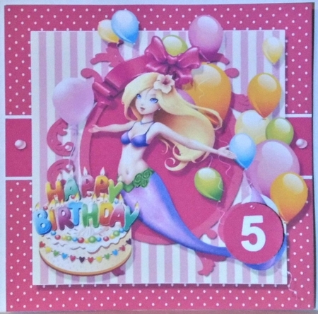 Bumper Kit ~ Birthday Fairy Mermaid Princess by Hazel Underwood