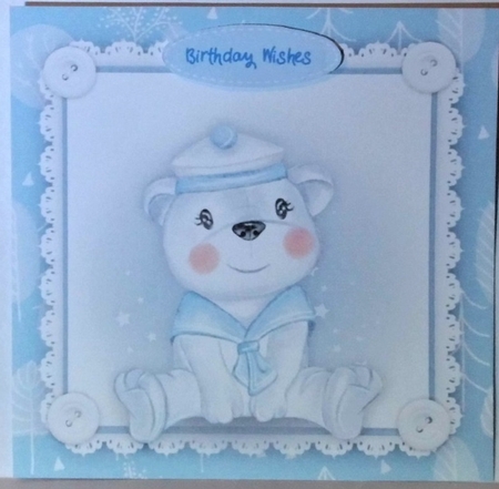 Marine Bear by Hazel Underwood