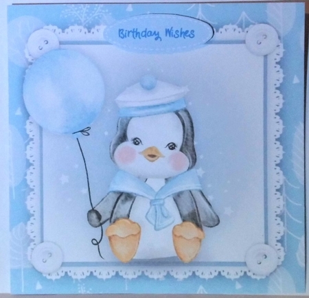 Penguin Sailor by Hazel Underwood