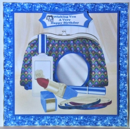 A Ladies Make-Up Essentials 5 - 8x8 Mini Kit by Hazel Underwood