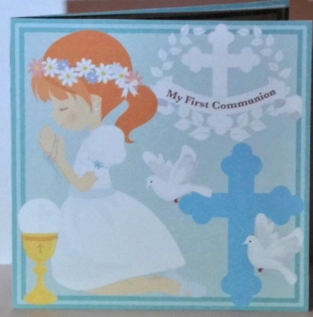 FEMALE FIRST HOLY COMMUNION - REDHEAD by Hazel Underwood