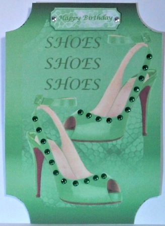 Lime Green Dancing Shoes by Hazel Underwood