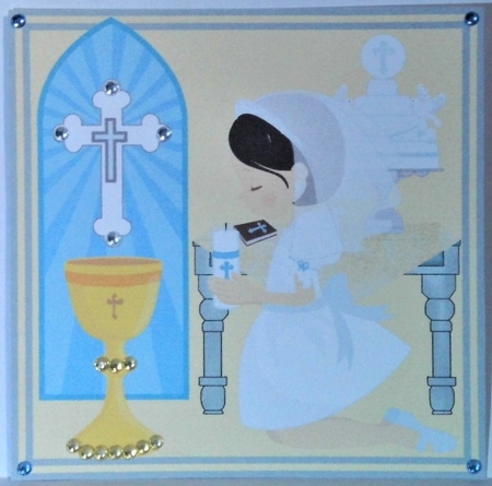 FEMALE FIRST HOLY COMMUNION - BRUNETTE by Hazel Underwood