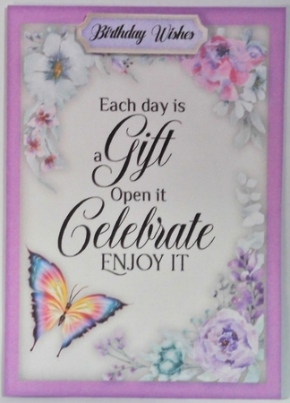 A5 Each Day Is a Gift  by Hazel Underwood