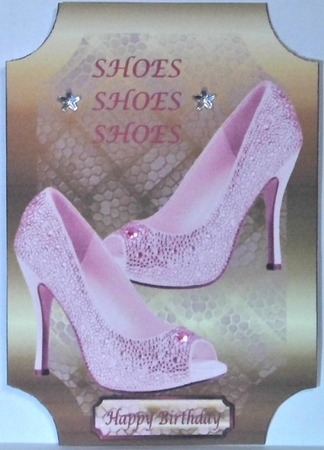 Pink Dancing Shoes by Hazel Underwood