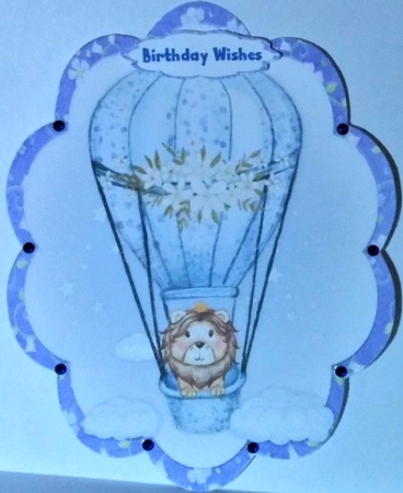 Lions Air Balloon by Hazel Underwood