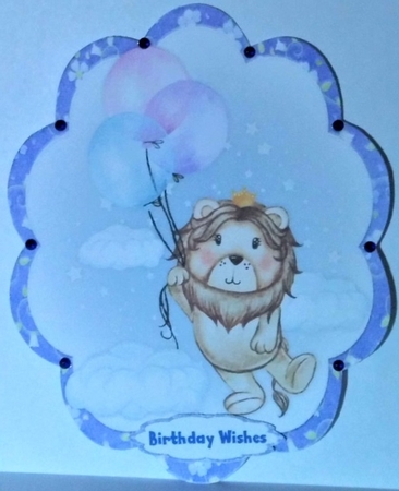 Lions  Balloon Ride by Hazel Underwood