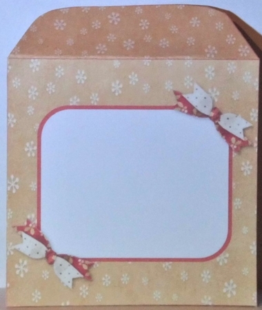 Gingerbread Christmas plate card kit by Hazel Underwood