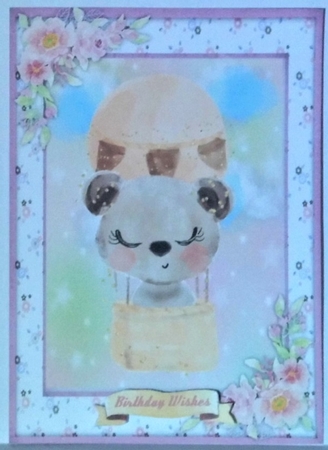 A5, Bears Air Balloon by Hazel Underwood