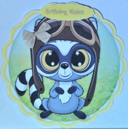 6, Lovely Cool Animal Card Fronts  by Hazel Underwood