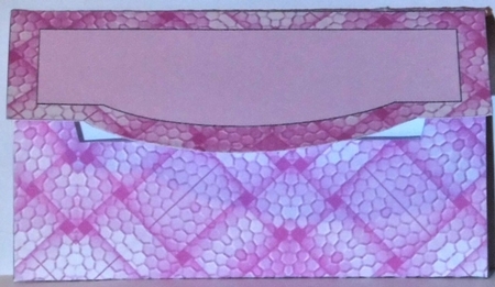 Mauve Heels & Pearls Money Pocket by Hazel Underwood
