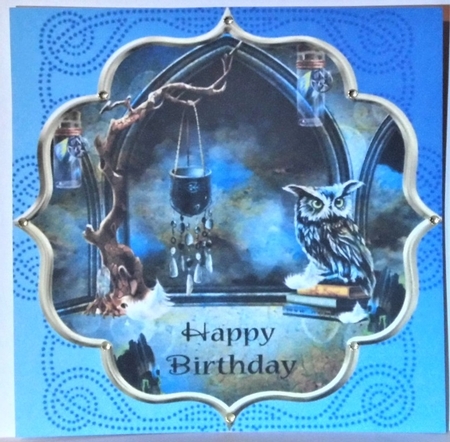 Happy Birthday inserts/toppers by Hazel Underwood