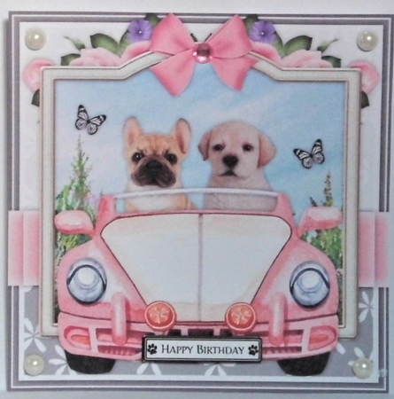 Doggy Road Trip5 Card Kit by Hazel Underwood