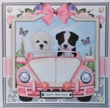 Doggy Road Trip Bumper Card Kit2 by Hazel Underwood