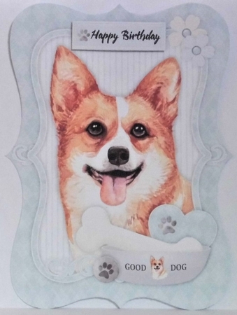 Corgi Card Mini Kit by Hazel Underwood