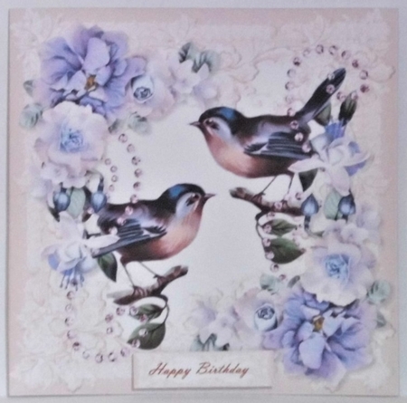  Kit 4 Vintage Card Toppers , Tags & Insert by Hazel Underwood