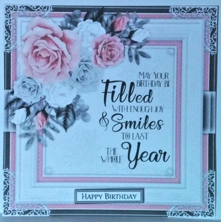 Floral Rose10 Mini Card Kit by Hazel Underwood