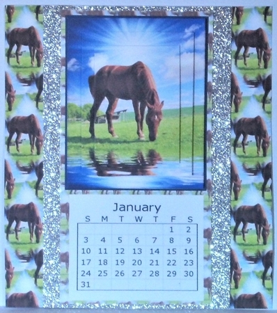 Horse Out on a Sunny Day - 2021 Calendar by Hazel Underwood
