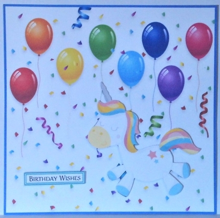 BIRTHDAY BALLOONS  by Hazel Underwood