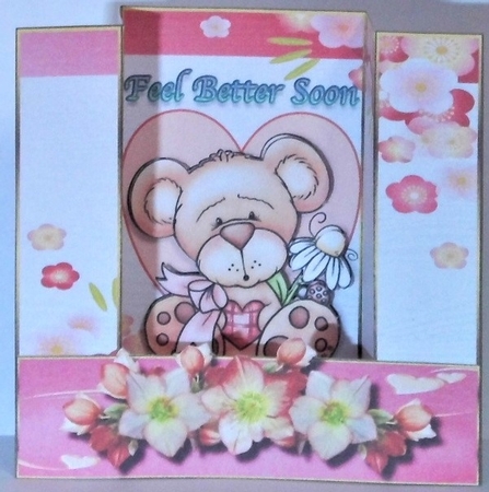 Get Well Bridge Card 2 by Hazel Underwood