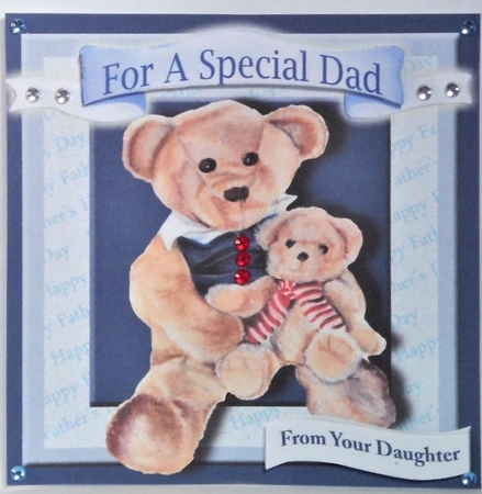 Fathers Day Teddies by Hazel Underwood