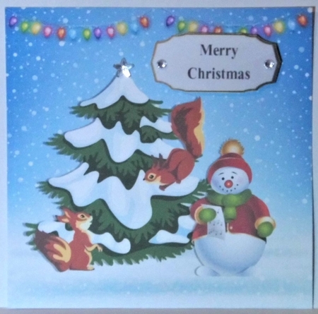 SINGING SNOWMAN by Hazel Underwood
