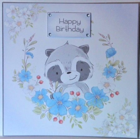Cute Animals Floral Wreath Bumper Kit by Hazel Underwood
