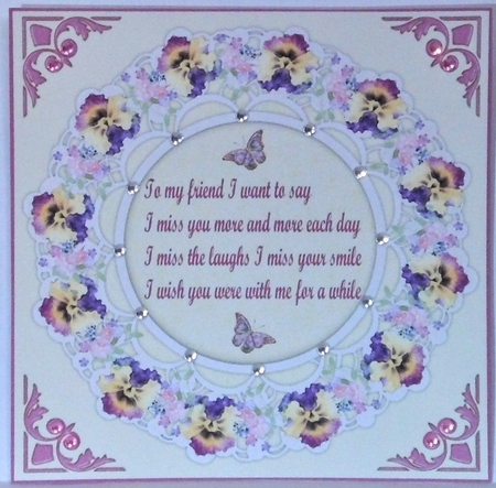 MISSING YOU MY FRIEND by Hazel Underwood